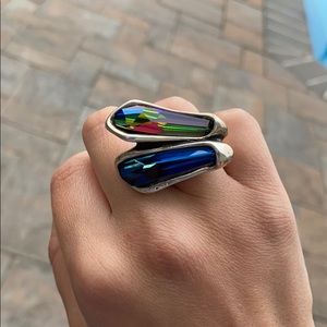 UNOde50 rainbow 🌈 crystal ring